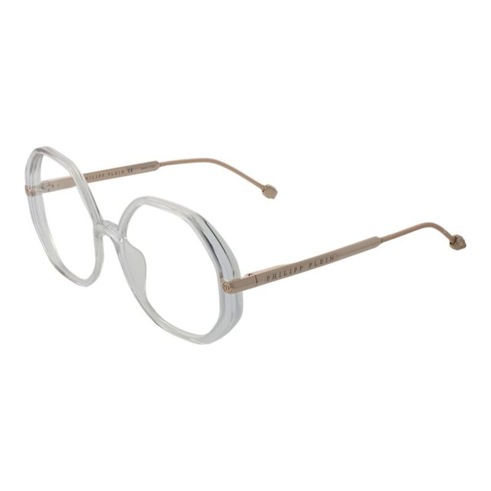Philipp Plein PL6000 Octagon Eyeglasses Women Transparent Frames